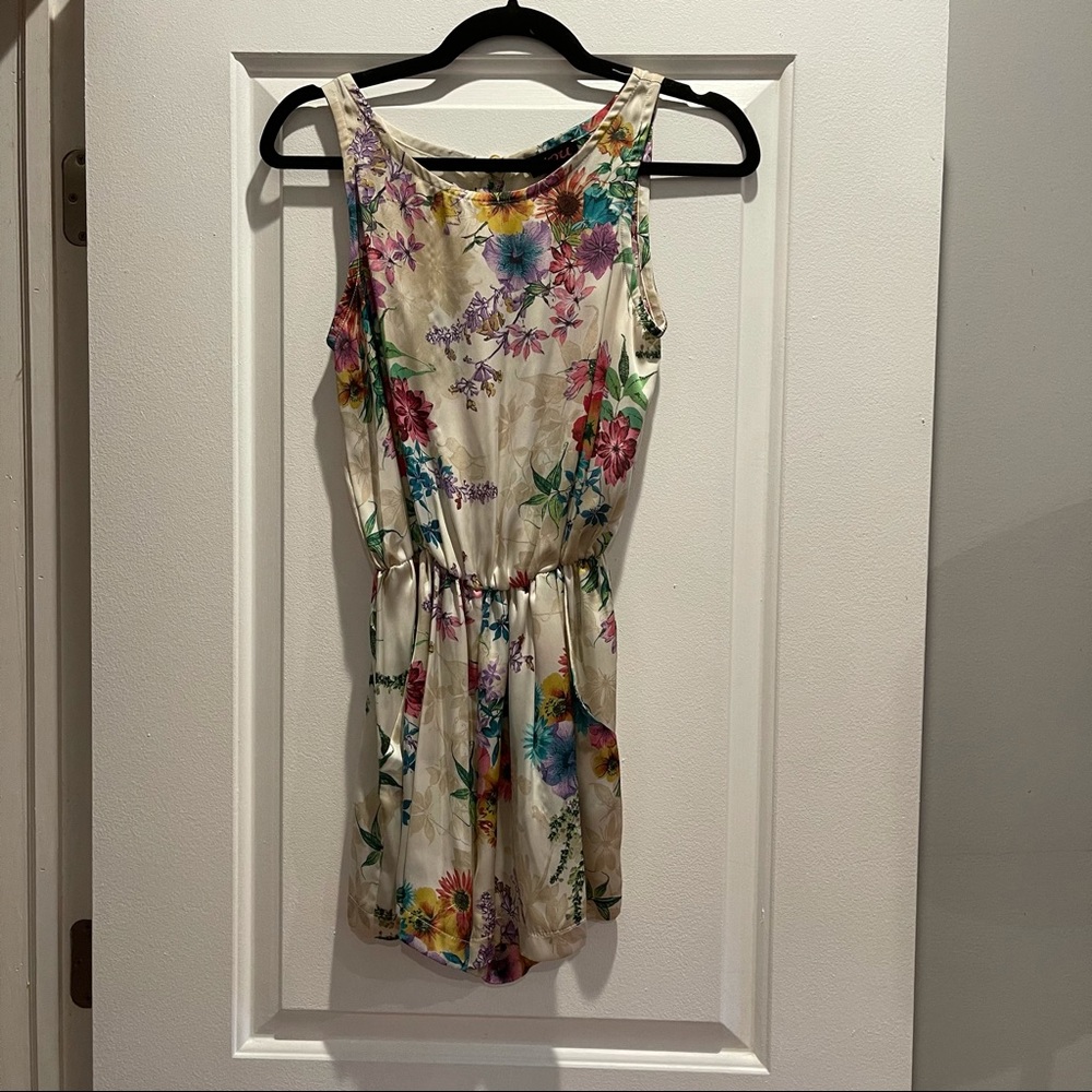 Satin romper